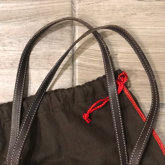 Brown Coach “C” Monogram tote - Picture 2 of 4